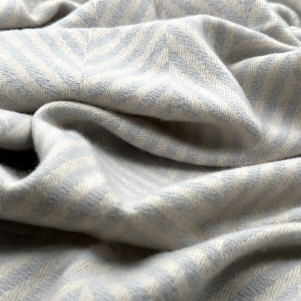 Sky Chevron Wool Stole